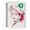 Krishna Abstract Spiral Notebook